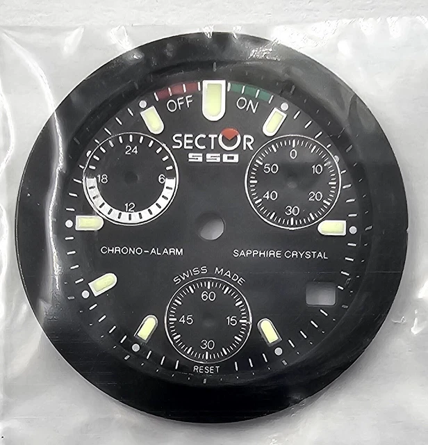 Montre Sector 550 Chrono Alarm à Cadran Blanc - Neuve Avec étiquettes, Chronographe Et Alarme