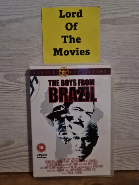 The Boys from Brazil (DVD, 1978) Gregory Peck [Region 2] [UK] Cert 18 [No Case]