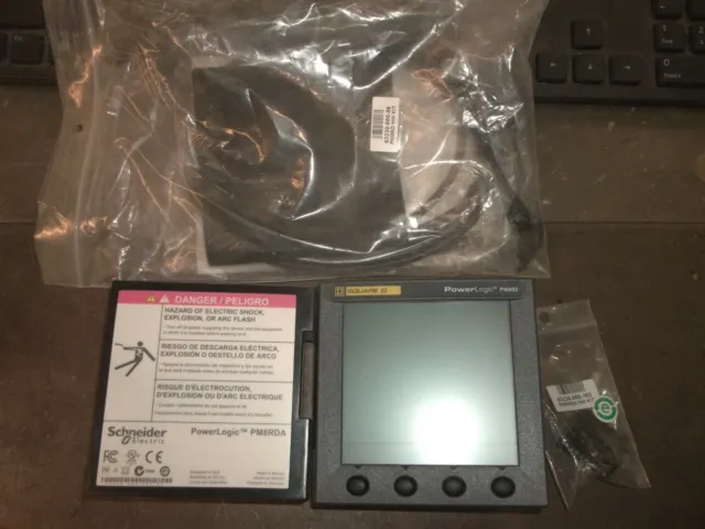 Nib Schneider Pm8Rd Powerlogic Remote Display Kit (651)