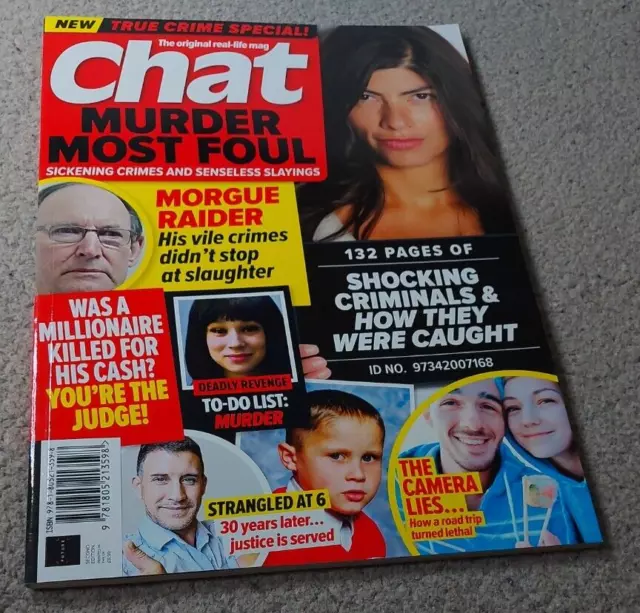 Chat True Crime Special : Murder Most Foul (Magazine) - NEW