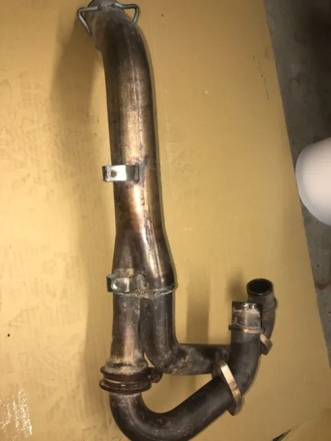 04  can am ds 650 rotax exhaust pipe,  flattrack, cafe racer