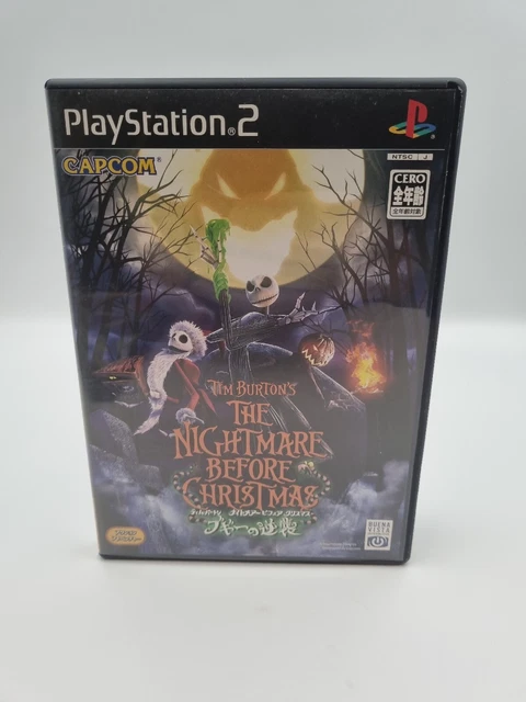 PS2 Tim Burton The Nightmare Before Christmas Boogie Strikes Back Japan