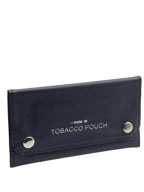 Buy Aum Shakti Creation Leather Pouch, Tobacco Pouches, Sweat Leather Pouch, (Black) At