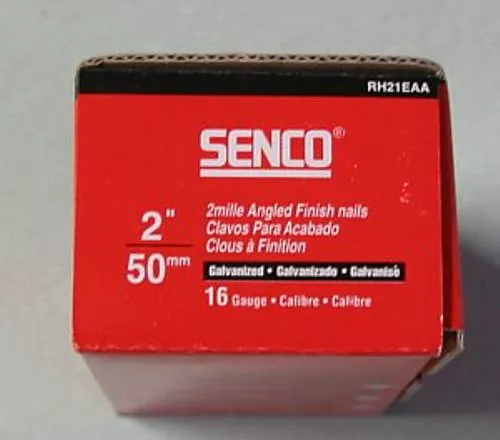 Senco 16g Angled Finish Nails 2" RH21EAA also fits De Walt Paslode Hitachi