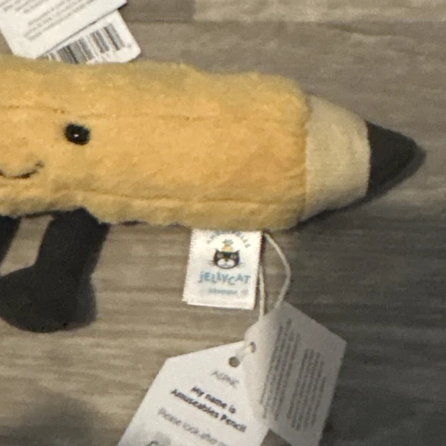 JELLYCAT AMUSEABLES PENCIL and Ruler BNWT £73.50 - PicClick UK