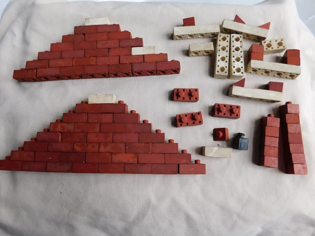 1950s toy building sales bricks