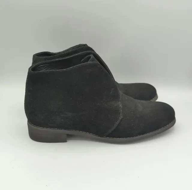 Blondo Waterproof Ankle Booties Women's 7 M Black Suede Boots Villa