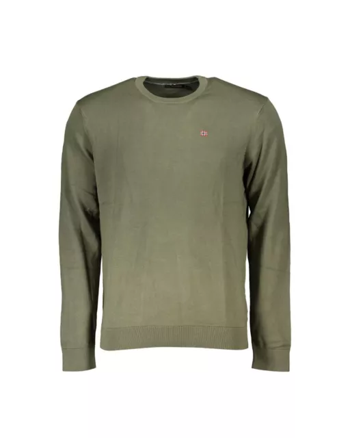 NAPAPIJRI EMBROIDERED CREW Neck Sweater - Sweaters - Green EUR 153,96 ...