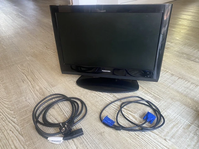 TOSHIBA LCD Monitor 19AV605PG inkl. TV, Scart und Lautsprecher 19“ Zoll