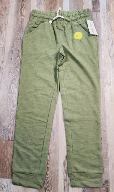 NEW Girls Cat & Jack French Terry Cuffed Jogger Pants MEDIUM (7/8) NWT Joggers