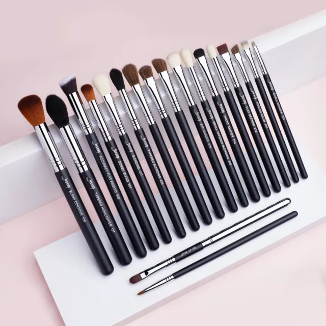 Jessup 19Pcs Pro Eye Make Up Brush Set Lip Eyeshadow Brow Blending Best Copper