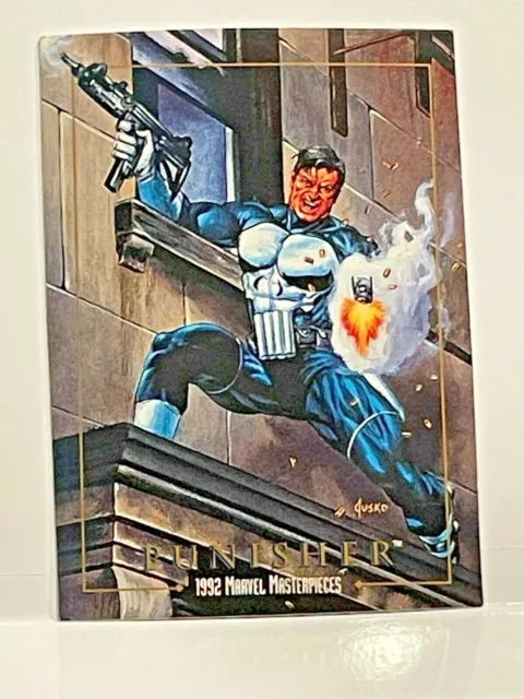 1992 Skybox Marvel Masterpieces 1st Edition Punisher #73 Rare by Joe Jusko