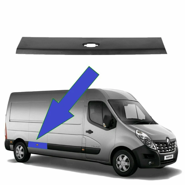 Panneau Bandes De Moulure Latérale Arrière Gauche Pour Master III, Movano B, NV400 2011-2019 - OE: 768F20007R