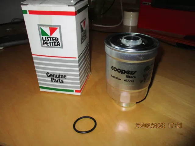 Lister Petter P624-21220 Coopers AZF776 Fuel Filter Kraftstofffilter NEU