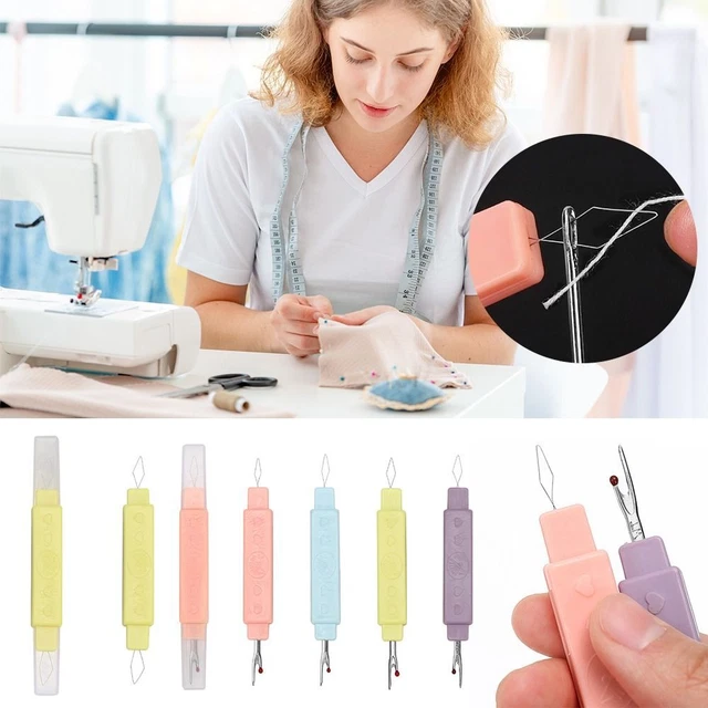 Thread Ripper Plastic PLASTIC HANDLE SEWING Seam Ripper 2in1 Stitch Unpicker Threads Remove ...