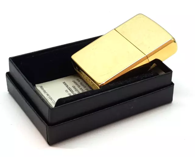 24Ct Gold Plated Genuine Zippo Lighter 24K