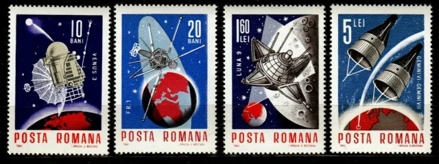 Rumänien 2509-12 **, Weltraumfahrt