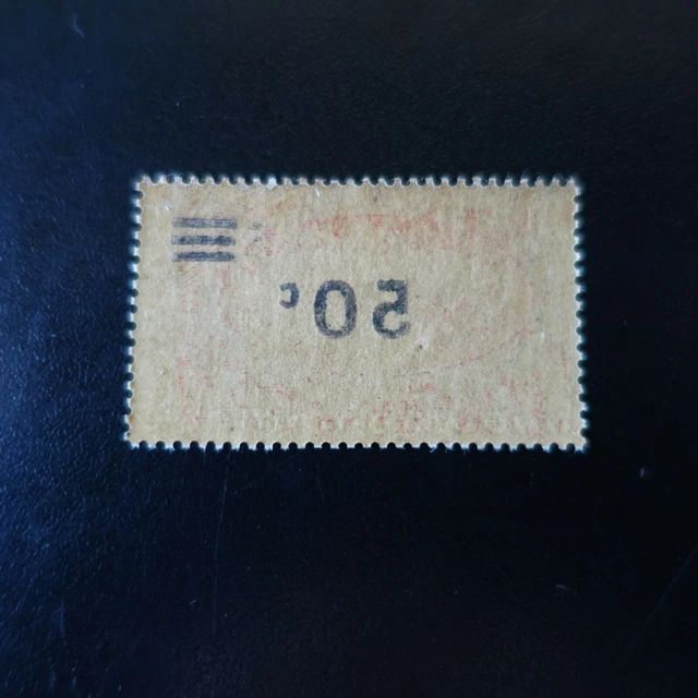 France Colonie Guadeloupe N°167 Variété Surcharge Recto Verso Neuf ** Luxe Mnh