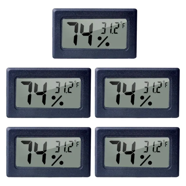 Termometro per interni igrometro display LCD 10 secondi 10%-99%