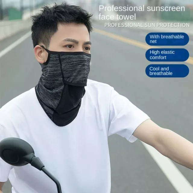 Riding Mask Neck Cover Dust Sunscreen Ice Silk Mask Half Face Mask Cycling Mask