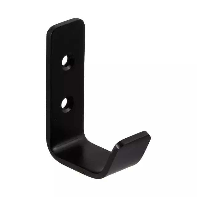 Gancho de Abrigo Negro perchero Wand-Haken Ganchos para Ropa 48 x 20 Vintage