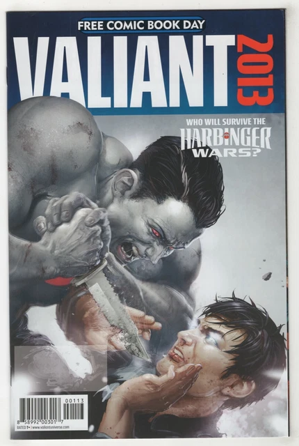 Valiant 2013 Special (FCBD) #1 (May) Bloodshot, Archer, X-O Manowar Harbinger A
