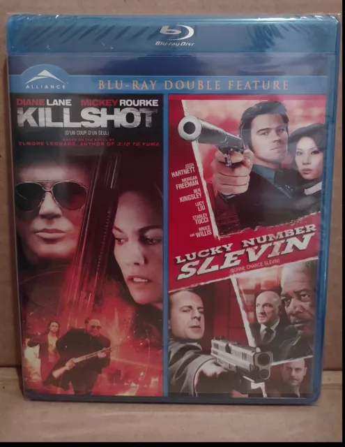 NEW - Killshot / Lucky Number Slevin Blu-ray 2006-2008 [Alliance] Josh Hartnett