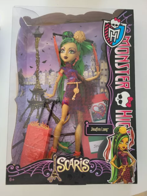 Monster High Puppe Jinafire Long aus der  Scaris Serie Neu OVP RAR