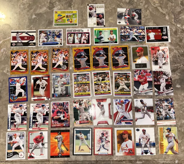 Huge Lot of (40) Albert ￼ Pujols Cards ￼RC Inserts & More