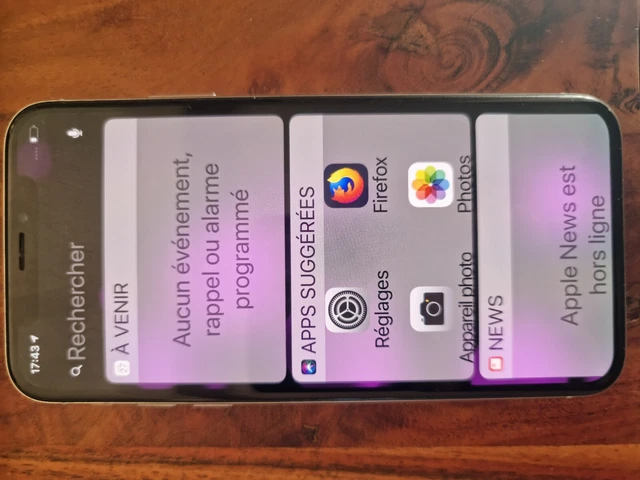 Apple iPhone X - 256Go - Gris Sidéral (Désimlocké)