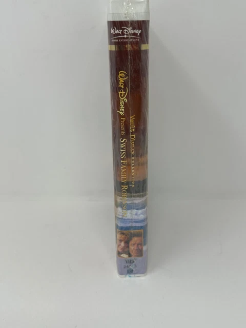 DISNEY VAULT COLLECTION Swiss Family Robinson VHS, 1960 Clam Shell NEW ...