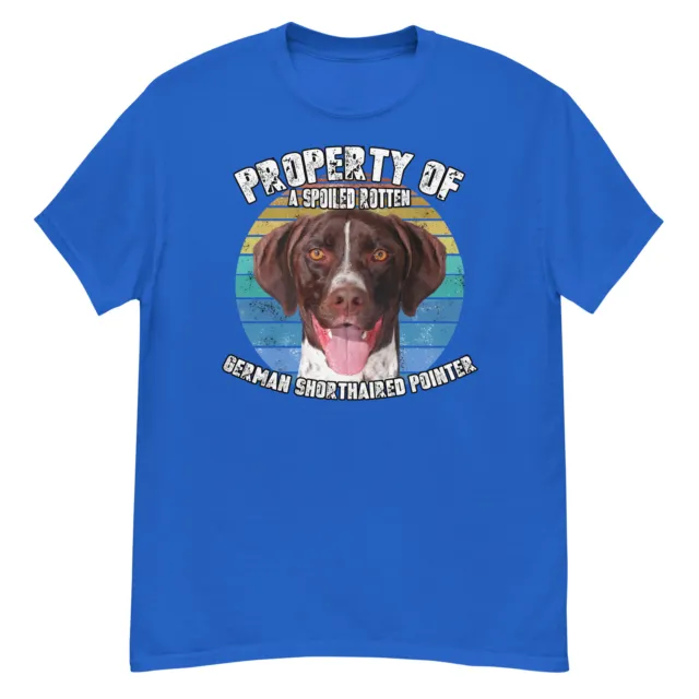 German Shorthaired Pointer Retro Property Of Unisex T Shirt