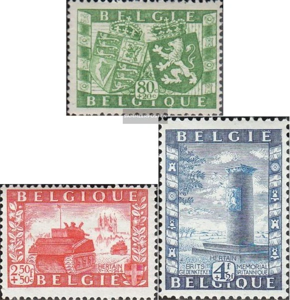 Belgique 863-865 (complète edition) neuf avec gomme originale 1950 Britannien