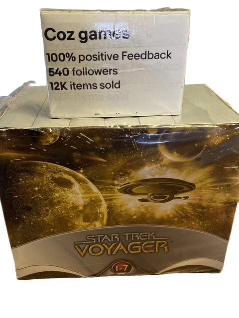Star Trek Voyager DVD Complete Box Set Seasons 1 2 3 4 5 6 7 Region 4 As New