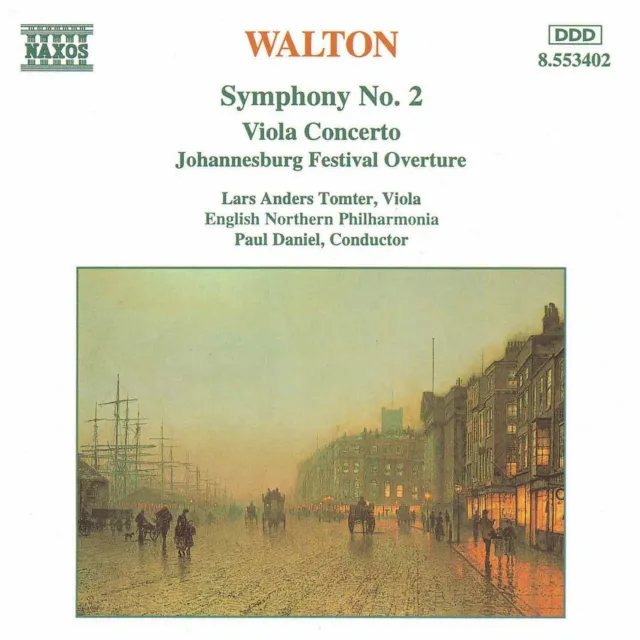 Walton: Symphony No. 2, Viola Concerto (English Northern Philharmonia, Daniel)