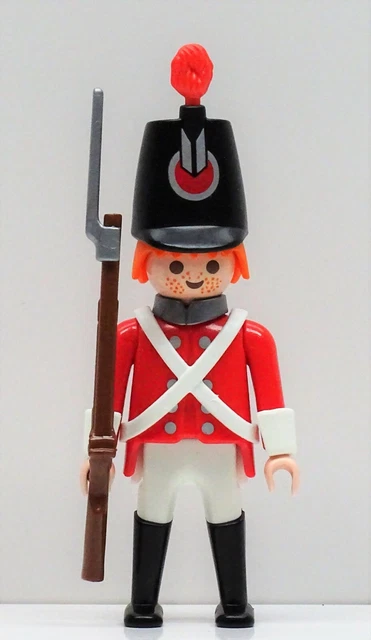 PLAYMOBIL X2 JAMBES Rouges Soldats Anglais Français Pirates Anglais De