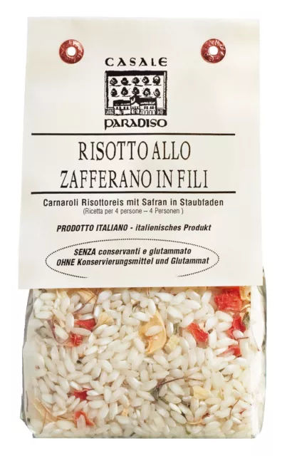 Casale Paradiso Risotto alla Zafferano Safranrisotto Fertigmischung 300g
