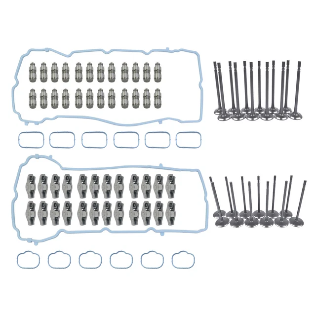 Valve Lifter Rocker Arm Assembly Set 16 Pair Rocker Arms & Valve Lifter ...