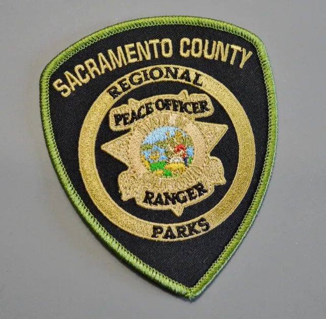 Sacramento County California Regional Parks Ranger Patch ++ Mint CA