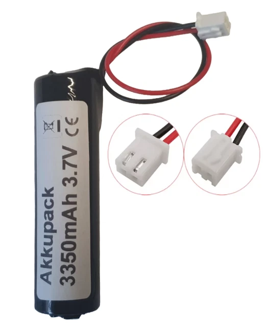 2 Stück 3,7V 3000mAh Lithium-Ionen-Akkus Mit JST-2P-Stecker – Für Huina RC Fahrzeuge, HJ819 Boote, Inkl. USB-Ladekabel