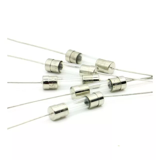5x Fusibles verre F12A - 250v - 5x20mm rapide - a souder  186fus231