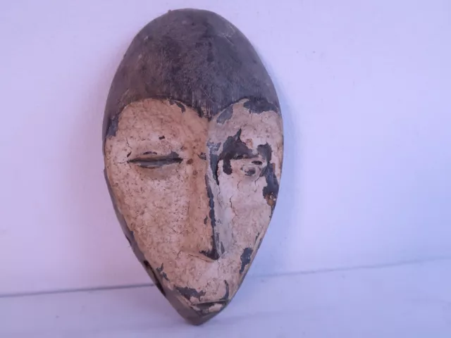 African tribal art lukwakongo mask -LEGA- D.R. Congo