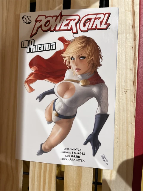 USED Power Girl Old Friends Judd Winick Matthew Sturges 2012 TPB Trade Paperback