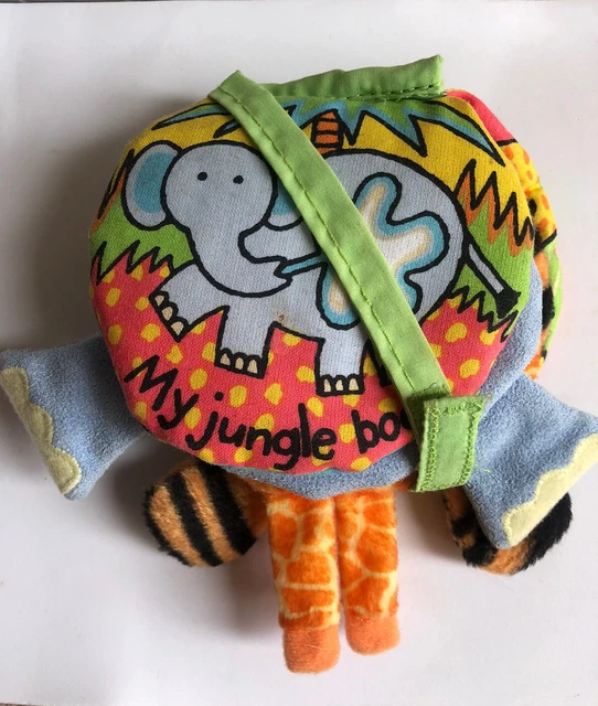 Tela de libro sensorial Jellycat My Jungle Book
