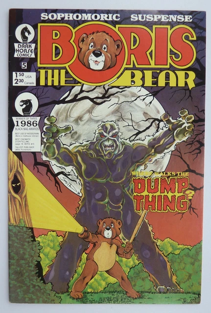 Boris the Bear #5 - Dark Horse Comics 1986 F/VF 7.0