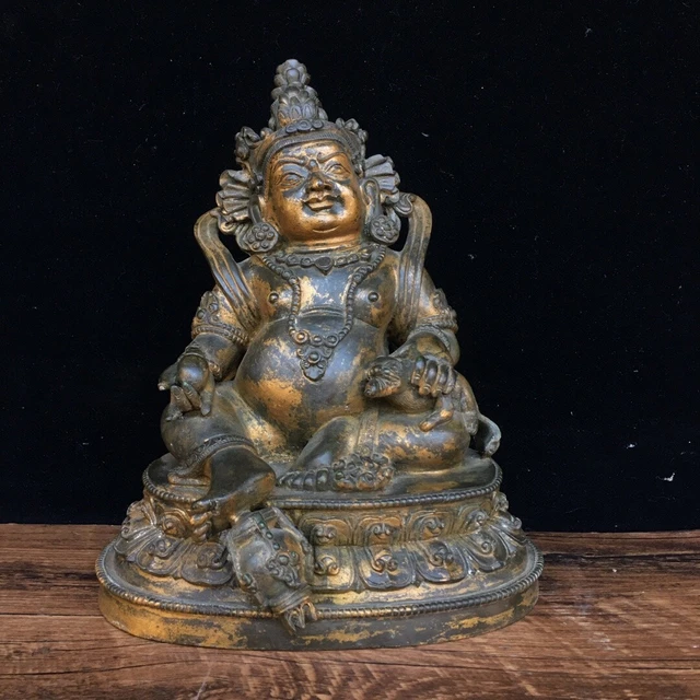Chinese Exquisite Handmade Buddha Bronze Statue