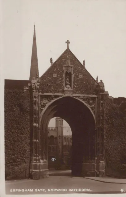 Erpingham Gate, Norwich Cathedral Post Card