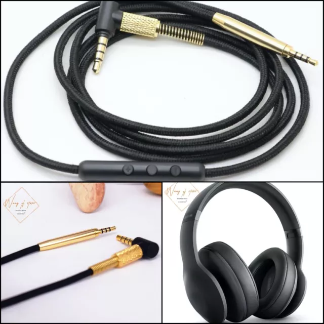 OFC Audio Cable For JBL EVEREST 300 700 On-Ear Elite Headphone Remote Control