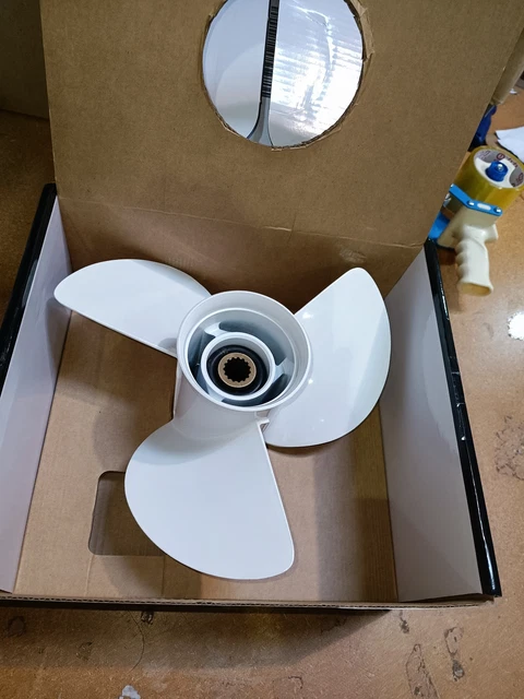 13x19-K Propeller Boat For Yamaha Outboard 50-130HP 15 Tooth OEM 6E5-45941-00-EL