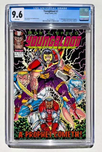 Youngblood #2 (Pink) CGC 9.6 1st appearances of Prophet and Shadowhawk Image Key